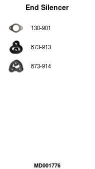 FA1 MD001776 Endschalldämpfer