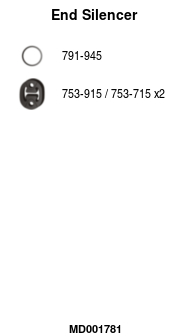 FA1 MD001781 Endschalldämpfer