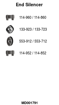FA1 MD001791 Endschalldämpfer