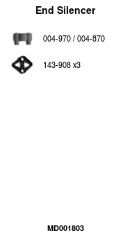 FA1 MD001803 Endschalldämpfer