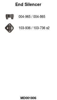FA1 MD001806 Endschalldämpfer