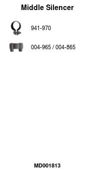 FA1 MD001813 Mittelschalldämpfer