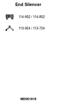 FA1 MD001818 Endschalldämpfer