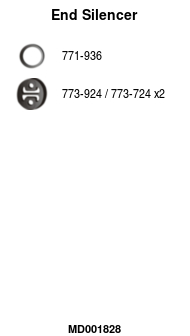 FA1 MD001828 Endschalldämpfer