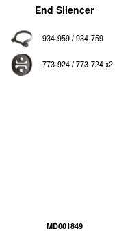FA1 MD001849 Endschalldämpfer