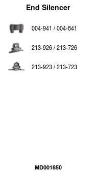 FA1 MD001850 Endschalldämpfer