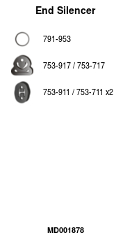 FA1 MD001878 Endschalldämpfer