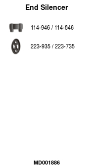 FA1 MD001886 Endschalldämpfer