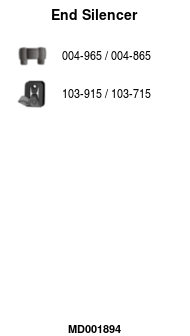 FA1 MD001894 Endschalldämpfer