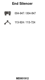 FA1 MD001912 Endschalldämpfer