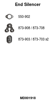 FA1 MD001918 Endschalldämpfer