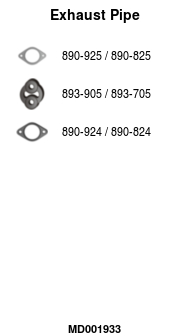 FA1 MD001933 Abgasrohr