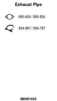 FA1 MD001934 Abgasrohr