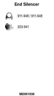 FA1 MD001938 Endschalldämpfer