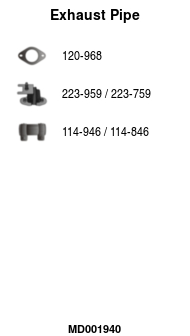 FA1 MD001940 Abgasrohr