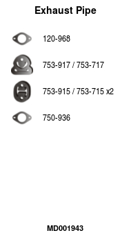 FA1 MD001943 Abgasrohr