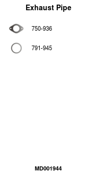 FA1 MD001944 Abgasrohr