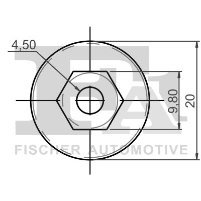 FA1 11-70008.5 Mutter