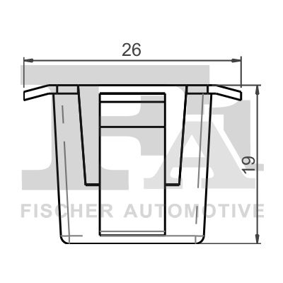 FA1 12-60007.25 Halter, Hauptscheinwerfer