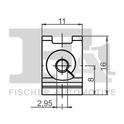 FA1 99-20021.10 Blechmutter