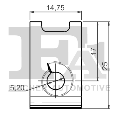 FA1 99-20091.25 Blechmutter