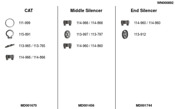 FA1 WN000892 Abgasanlage