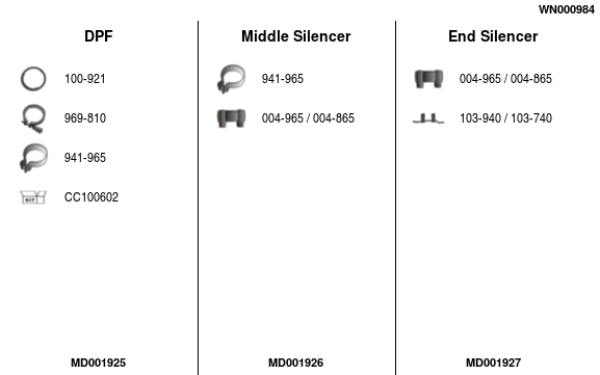 FA1 WN000984 Abgasanlage