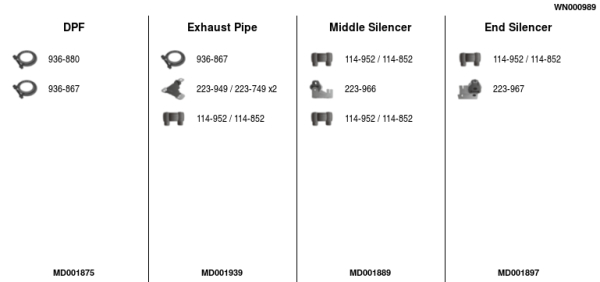 FA1 WN000989 Abgasanlage