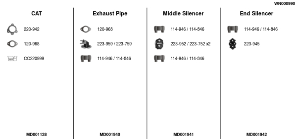 FA1 WN000990 Abgasanlage