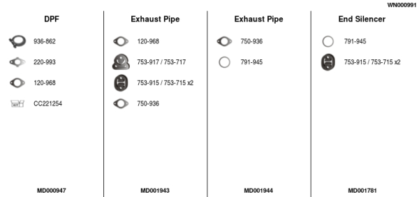 FA1 WN000991 Abgasanlage