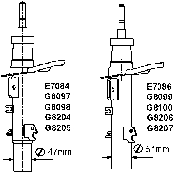 MONROE G8098 Ammortizzatore