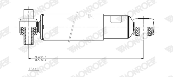 MONROE T5440 MONROE MAGNUM...