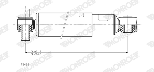 MONROE T5469 MONROE MAGNUM...