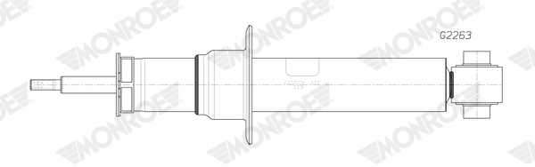 MONROE G2263 MONROE ORIGINAL (Gas Technology) Stoßdämpfer