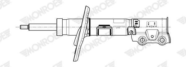 MONROE G7943 MONROE ORIGINAL (Gas Technology) Stoßdämpfer