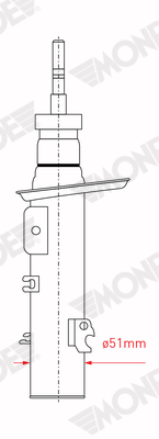 MONROE G8100 MONROE ORIGINAL (Gas Technology) Stoßdämpfer