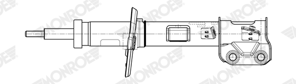 MONROE G8627 MONROE ORIGINAL (Gas Technology) Stoßdämpfer