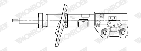 MONROE G8629 MONROE ORIGINAL (Gas Technology) Stoßdämpfer
