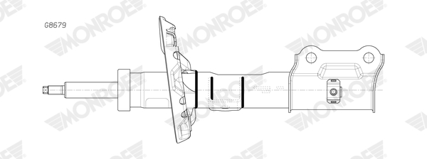 MONROE G8679 MONROE ORIGINAL (Gas Technology) Stoßdämpfer