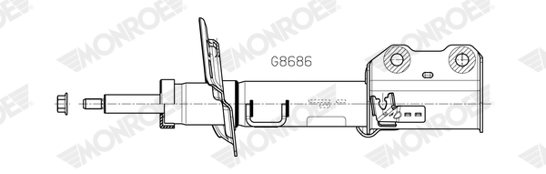MONROE G8686 MONROE...