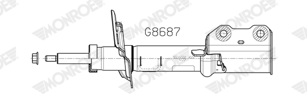 MONROE G8687 MONROE...