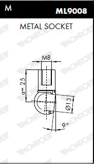 MONROE ML5685 MONROE MaxLift Gasfeder, Koffer-/Laderaum