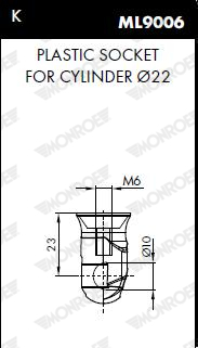 MONROE ML6290 MONROE MaxLift Gasfeder, Koffer-/Laderaum