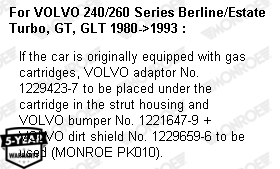 MONROE MR950 MONROE ORIGINAL Stoßdämpfer