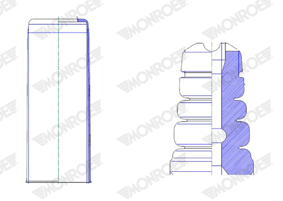 MONROE PK475 PROTECTION KIT Staubschutzsatz, Stoßdämpfer