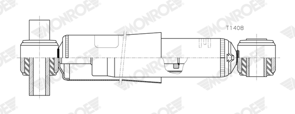 MONROE T1408 MONROE MAGNUM Axle Stoßdämpfer