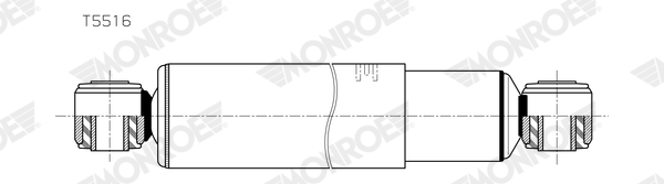 MONROE T5516 MONROE MAGNUM Axle Stoßdämpfer