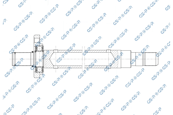 GSP 202868 Intermediate Shaft for CHEVROLET