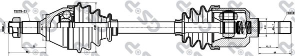 GSP 245003 Antriebswelle