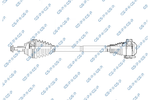 GSP 256977 Drive Shaft for VW